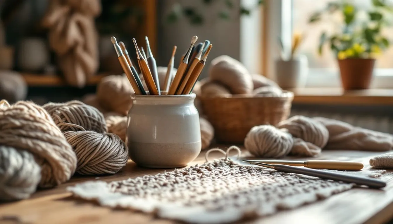 日当たりの良いおしゃれな手芸部屋